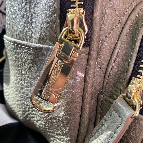 New Olive Steve Madden Mini Backpack - Picture 3 of 11